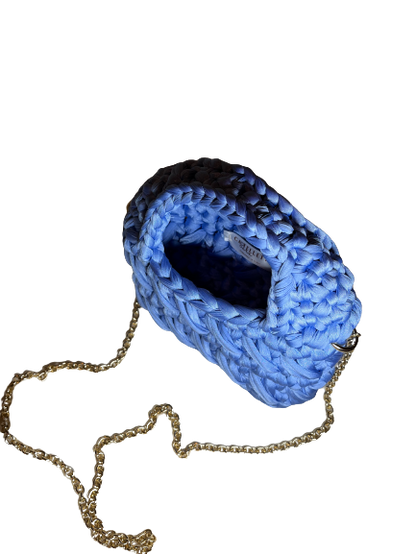 Borsa Teti azzurro - CASTELLETTI BAGS