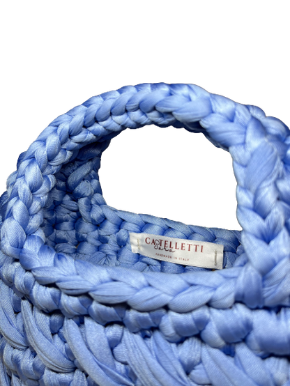 Borsa Teti azzurro - CASTELLETTI BAGS
