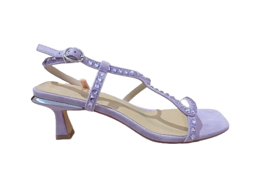 Sandali strass lilla - ALMA EN PENA