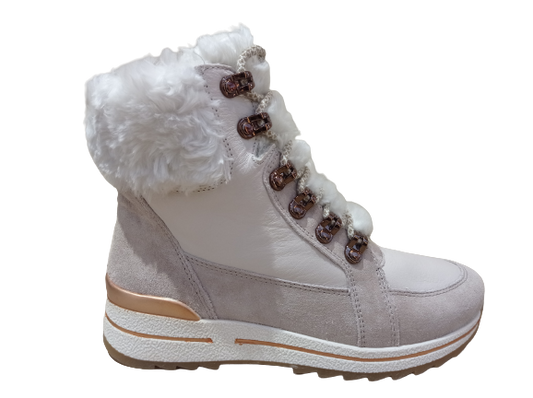 Polacchetti Velour sand - ARA SHOES