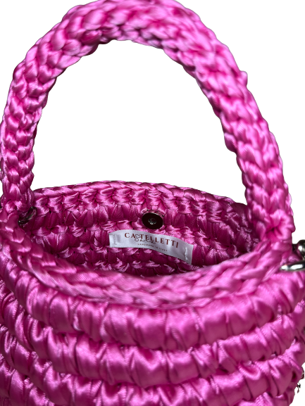 Borsa Athena ciclamino - CASTELLETTI BAGS
