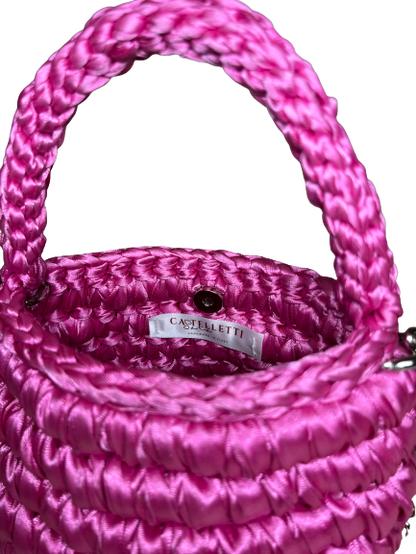 Borsa Athena ciclamino - CASTELLETTI BAGS