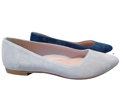 Ballerine in camoscio