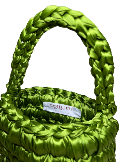 Borsa Athena verde - CASTELLETTI bags