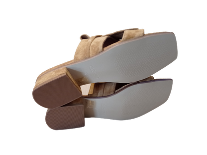 Slippers Sari chain tabacco - CARMENS