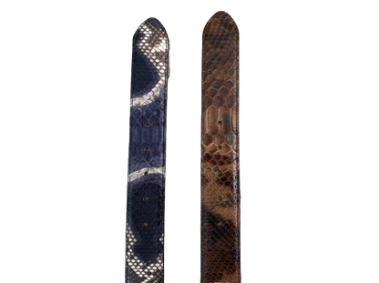 Cintura in pitone intero - Castelletti Calzature