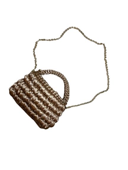 Borsa Dafne nocciola- CASTELLETTI BAGS
