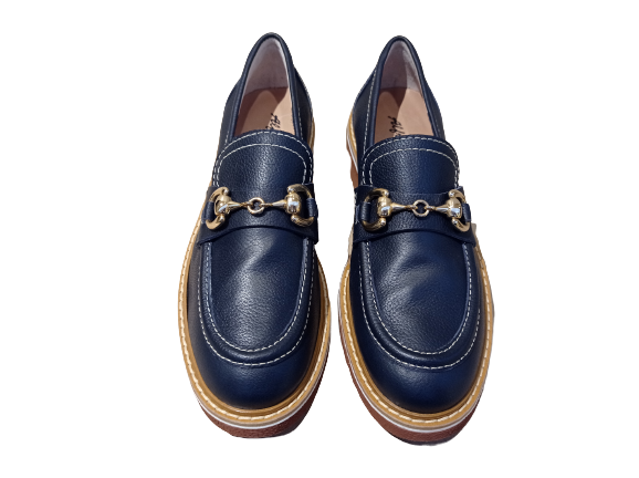 Mocassini Pony blu - A. GIANTIN