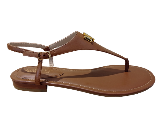 Sandali Ellington cuoio - LAUREN RALPH LAUREN