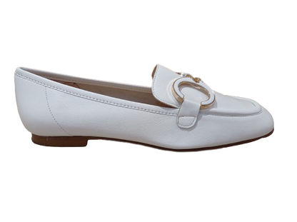 Mocassini morsetto bianco - STATUS