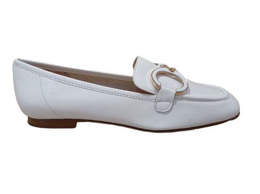 Mocassini morsetto bianco - STATUS