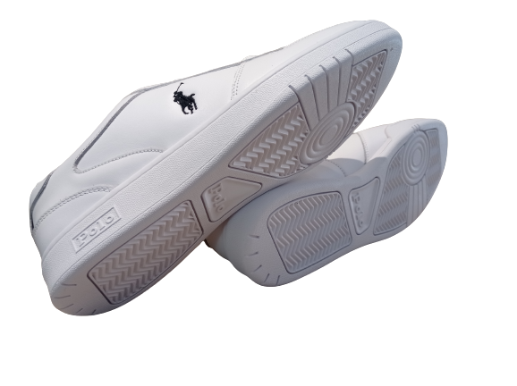Sneakers Court logo white unisex - POLO RALPH LAUREN