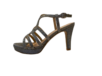 Sandali pewter - Castelletti Calzature