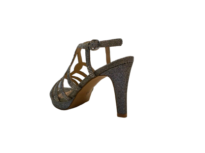 Sandali pewter - Castelletti Calzature