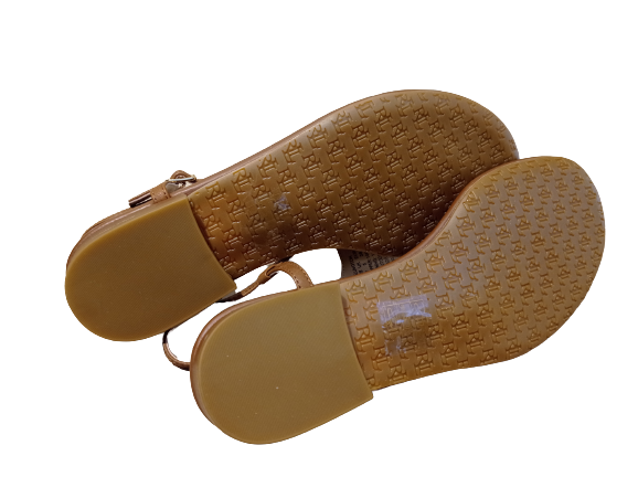 Sandali Ellington cuoio - LAUREN RALPH LAUREN